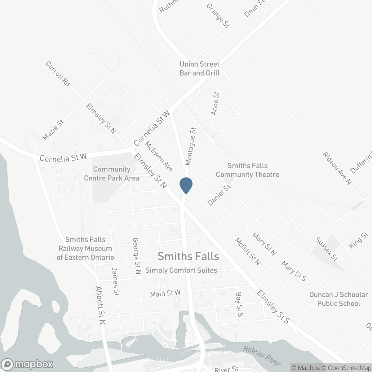 154-156 BECKWITH STREET N, Smiths Falls, Ontario K7A 2C6